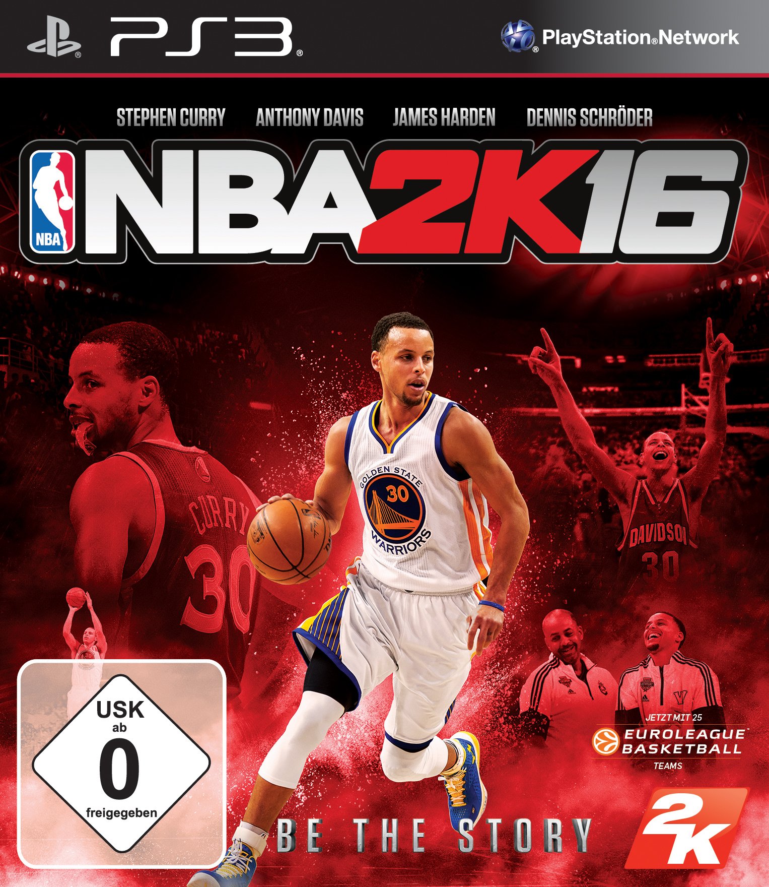 NBA 2K16 (USK ohne Altersbeschränkung) PS3 [Edizione: Germania